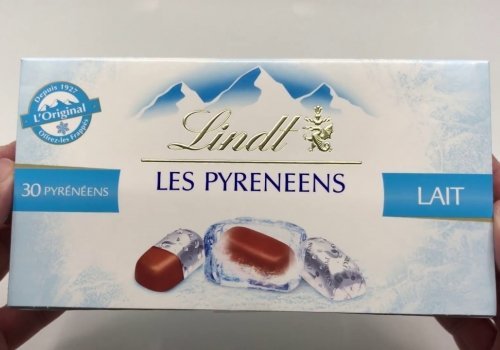  Chocolat au lait Les Pyrénéens LINDT à remporter