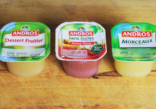 Réduction sur votre compote Andros
