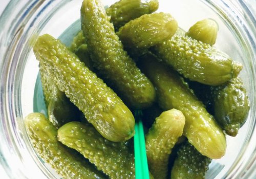 Réduction sur les cornichons Amora