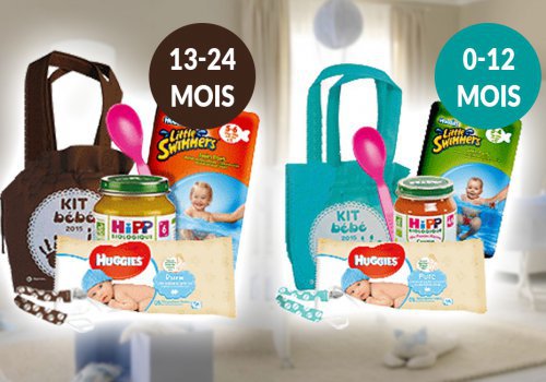 Récupérez votre kit bébé TOTAL gratuitement