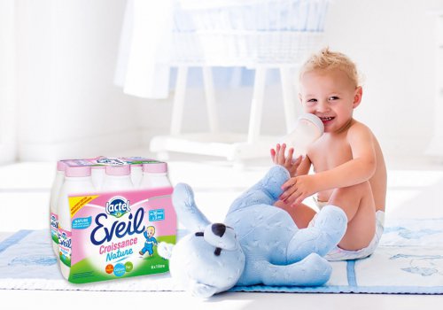 Réduction sur le lait croissance Eveil de Lactel