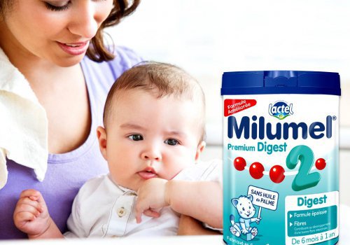 Réduction sur le lait bébé Milumel 2ème âge