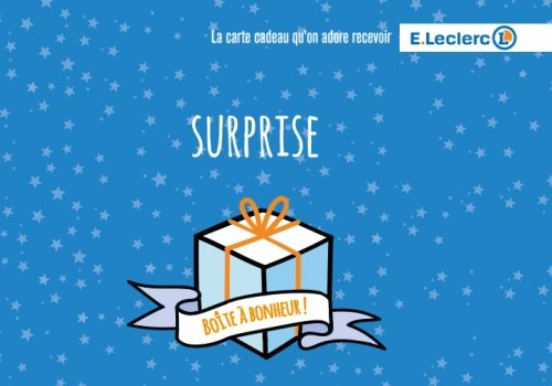 E.Leclerc carte cadeau de 250 € offert 